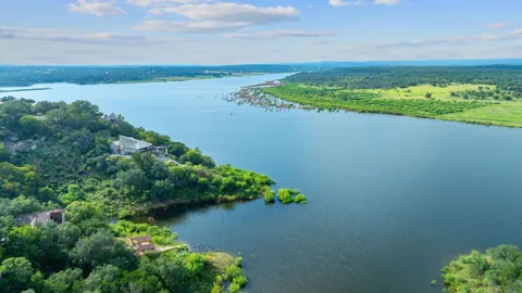 a view of a lake with a lake