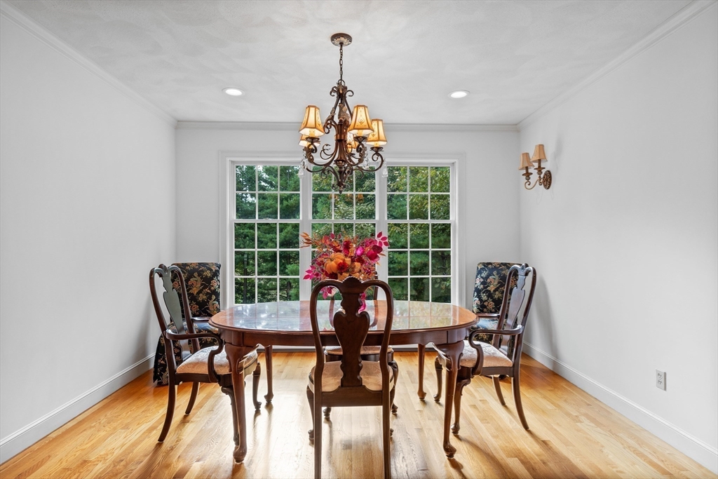 15 Stafford Road Lynnfield, MA 01940 - Photo 11 of 39 a dining room with furniture window and outside view