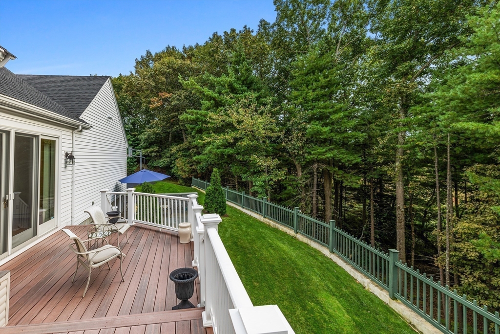 15 Stafford Road Lynnfield, MA 01940 - Photo 17 of 39 a view of balcony with deck and outdoor seating