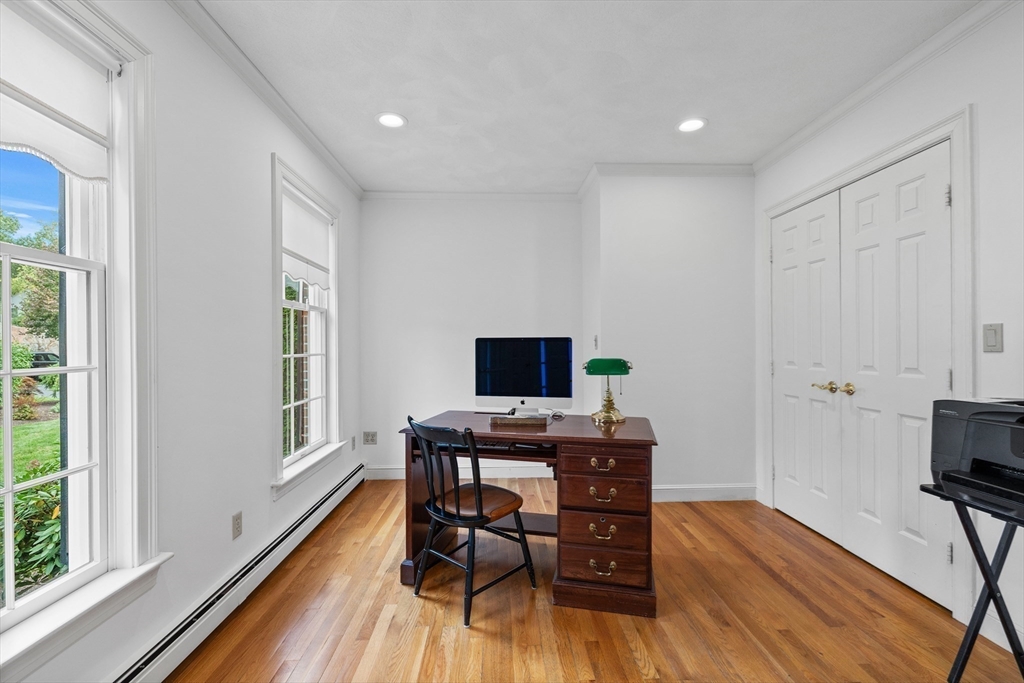 15 Stafford Road Lynnfield, MA 01940 - Photo 7 of 39 a view of a workspace with furniture and a window