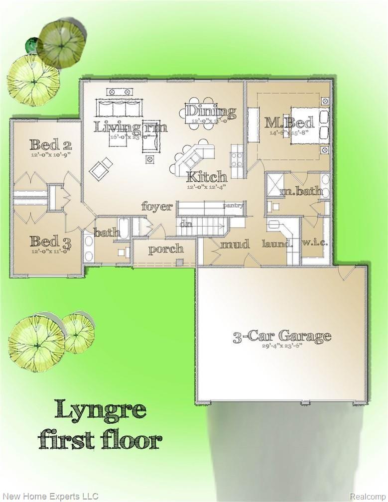 590 Timber Ridge Trail Howell, MI 48843 - Photo 16 of 16 Lily Floor Plan.jpg