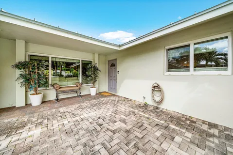 a very nice looking room with a large window