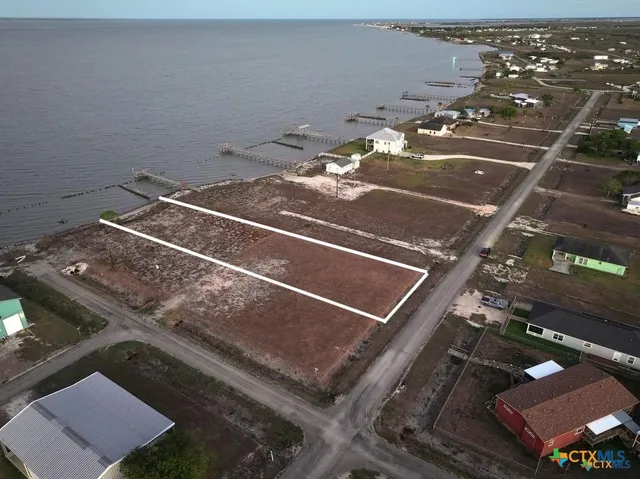 an outdoor space with seating