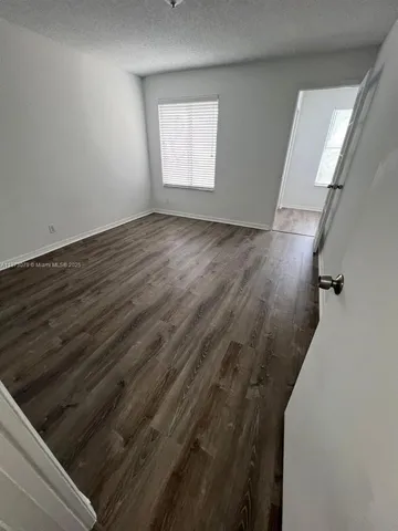 a room with a washing machine