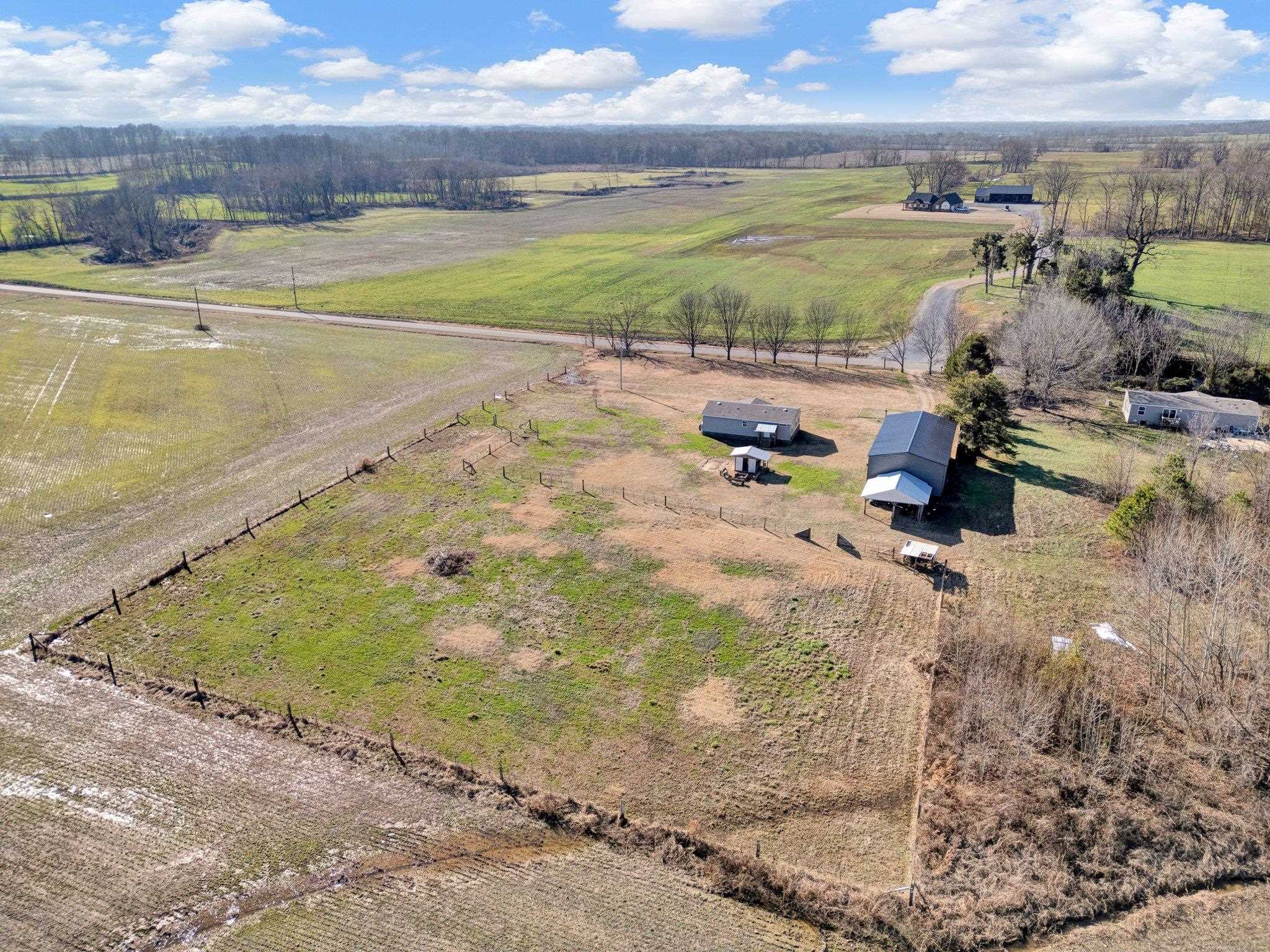 826 Nelson Road Brighton, TN 38011 - Photo 13 of 38 Drone / aerial view with a rural view