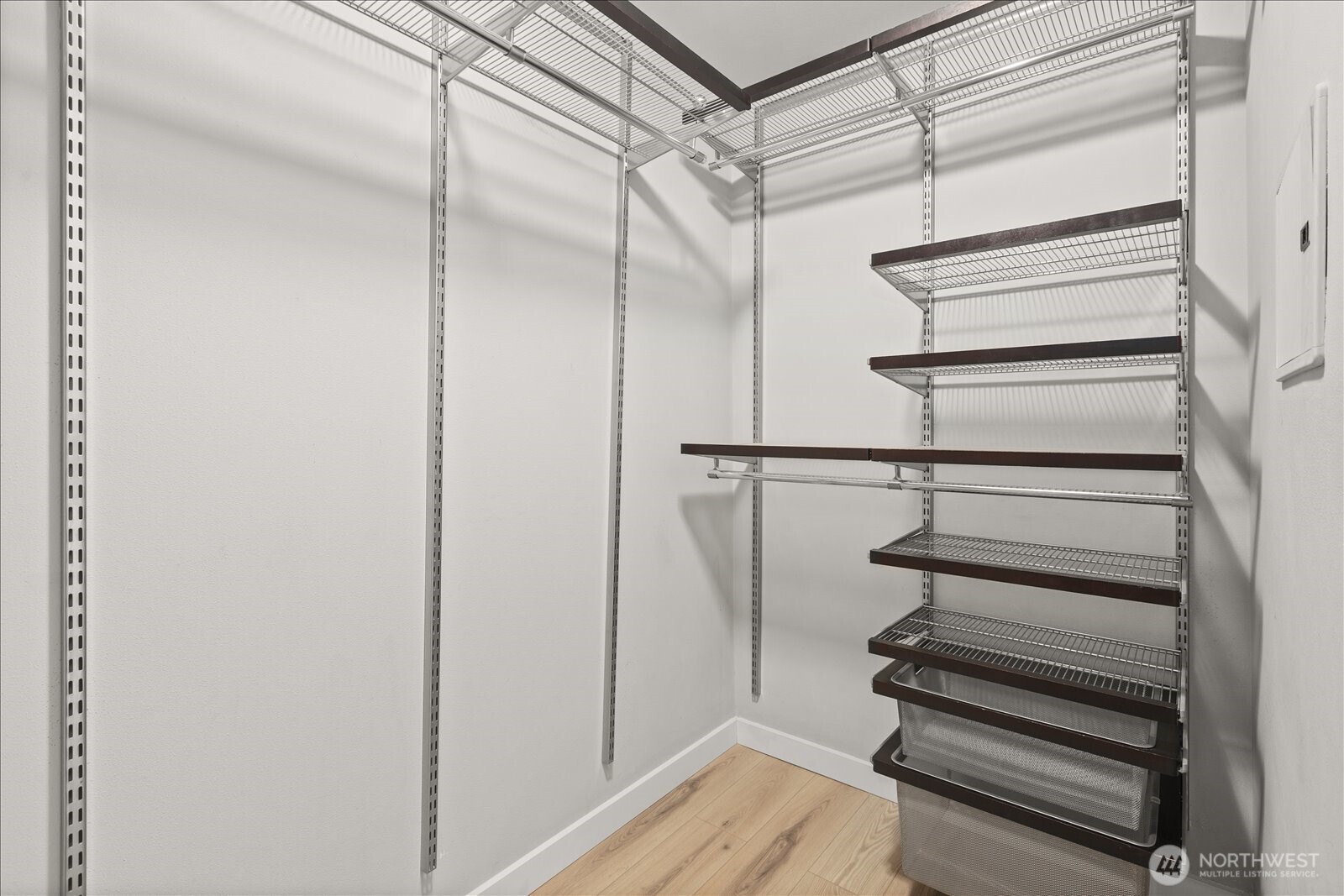 23300 Southeast Black Nugget Road, Unit D3 Issaquah, WA 98029 - Photo 24 of 35 a view of walk in closet with empty racks