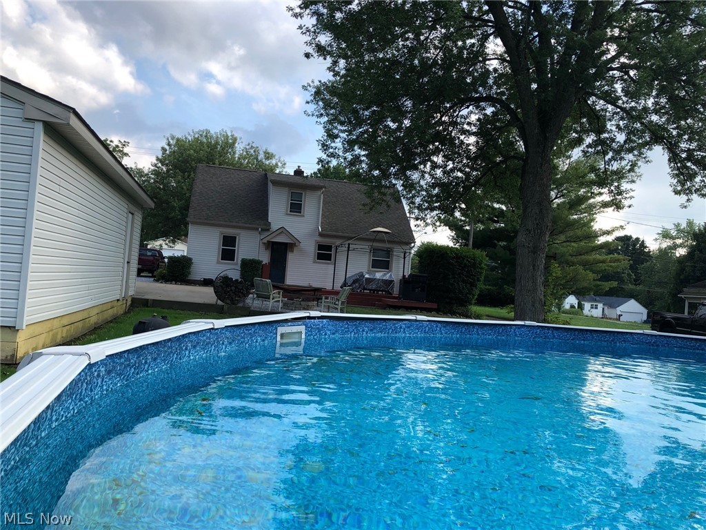 1441 Krumroy Road Akron, OH 44306 - Photo 4 of 35 Large backyard swimming pool to enjoy.