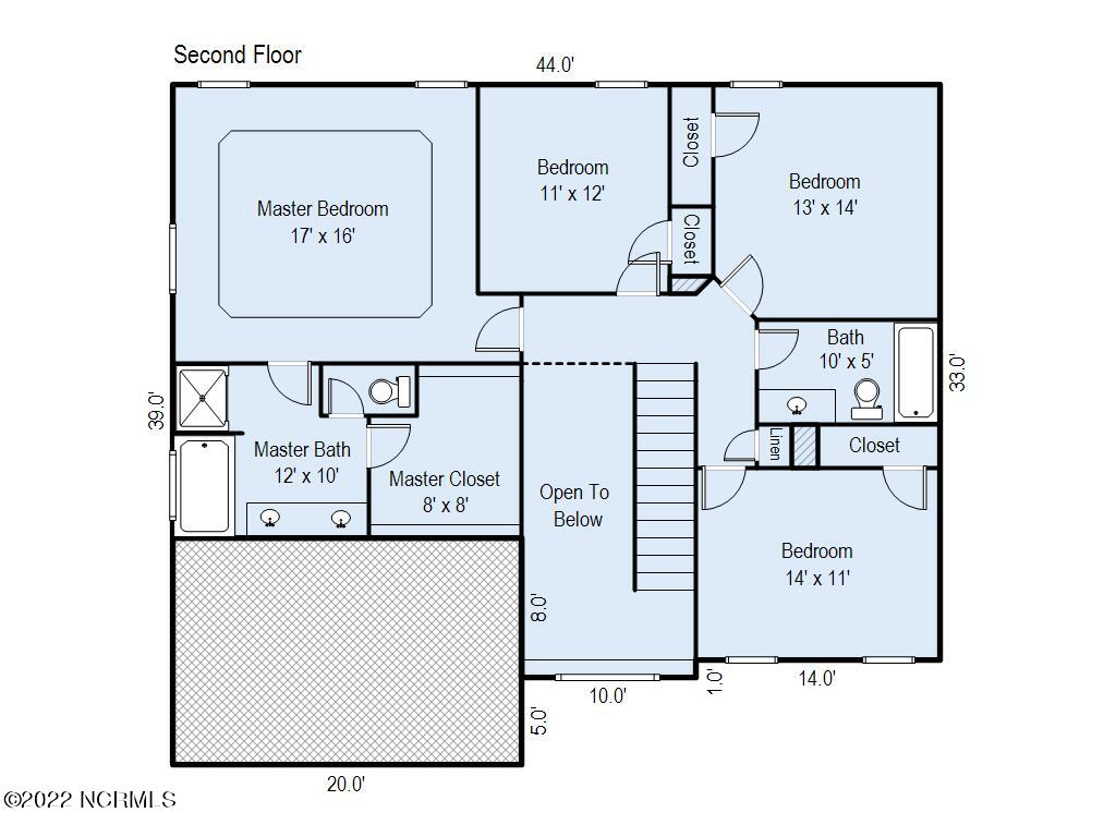 124 Peytons Ridge Drive Hubert, NC 28539 - Photo 48 of 49 Floor plan