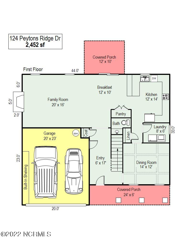 124 Peytons Ridge Drive Hubert, NC 28539 - Photo 49 of 49 Floor plan