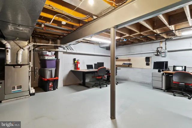 a front view of a building