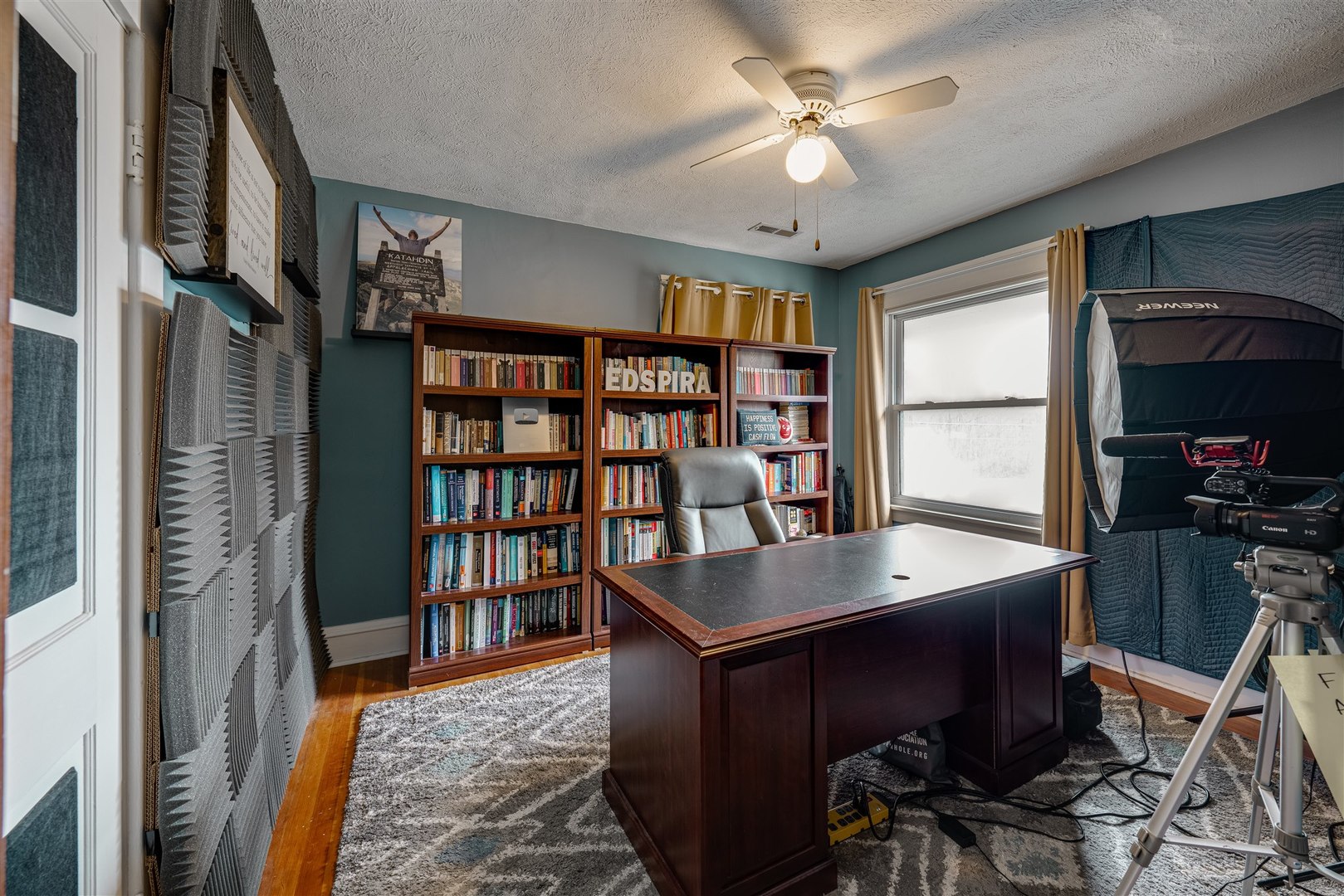 58 White Place Bloomington, IL 61701 - Photo 21 of 38 a workspace with furniture window and a chandelier