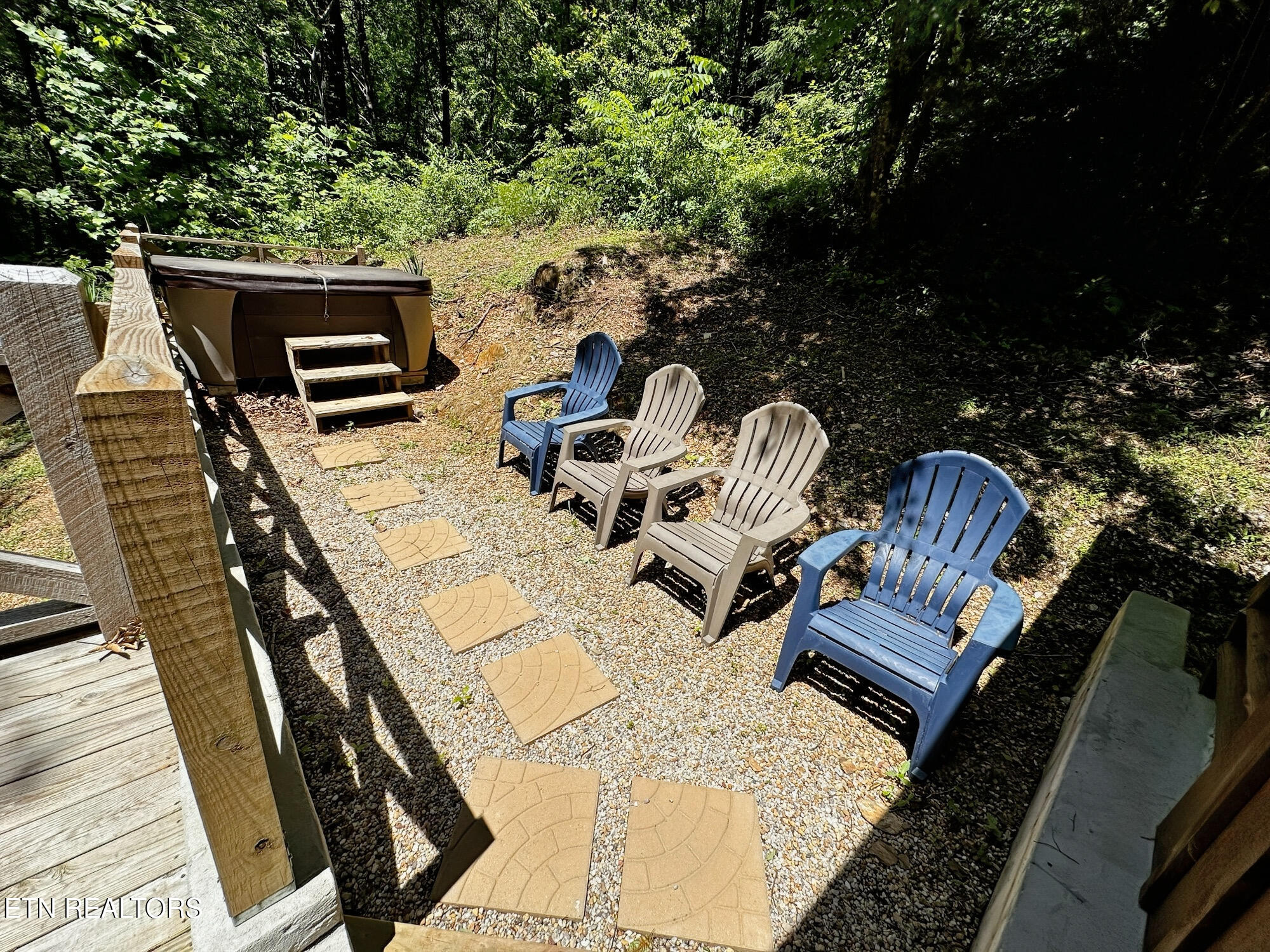 576 Mill Creek Road Pigeon Forge, TN 37863 - Photo 27 of 31 Hot tub area