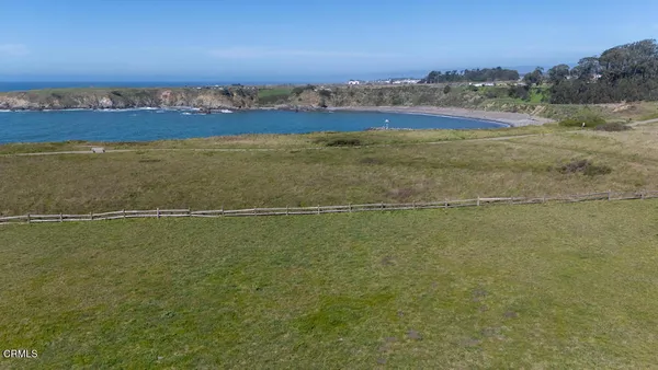 a view of beach and ocean