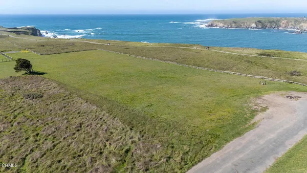 a view of an ocean and beach