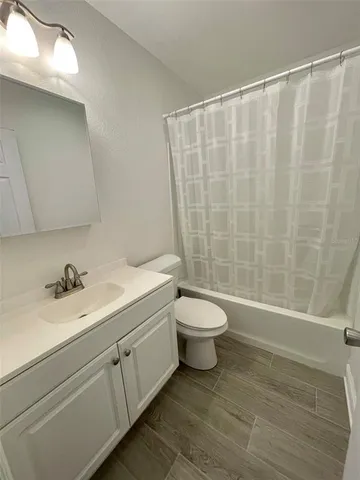 a bathroom with a sink a toilet and a shower