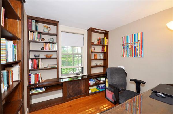 75 Blake Road Brookline, MA 02445 - Photo 9 of 21 a reading room with furniture book shelf and a window