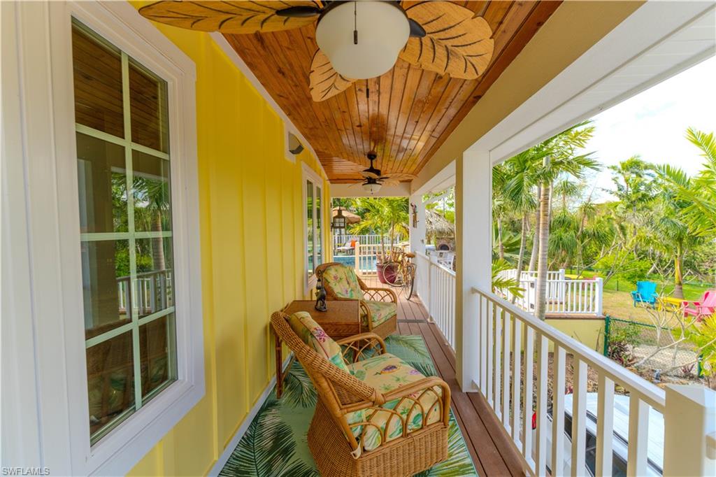 7146 Congdon Road Fort Myers, FL 33908 - Photo 12 of 50 a view of a chairs in balcony