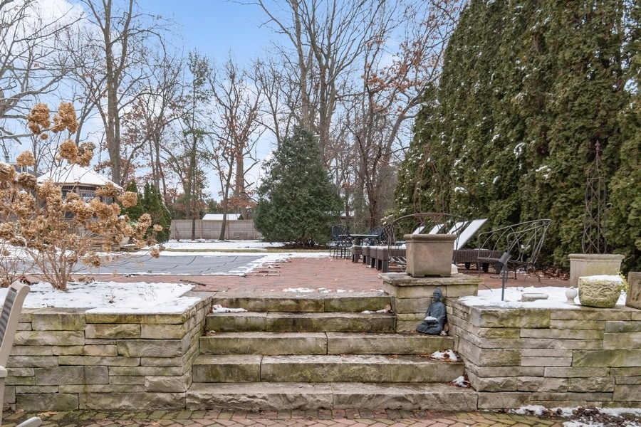 567 Rosemary Road Lake Forest, IL 60045 - Photo 33 of 42 a view of a patio with a yard