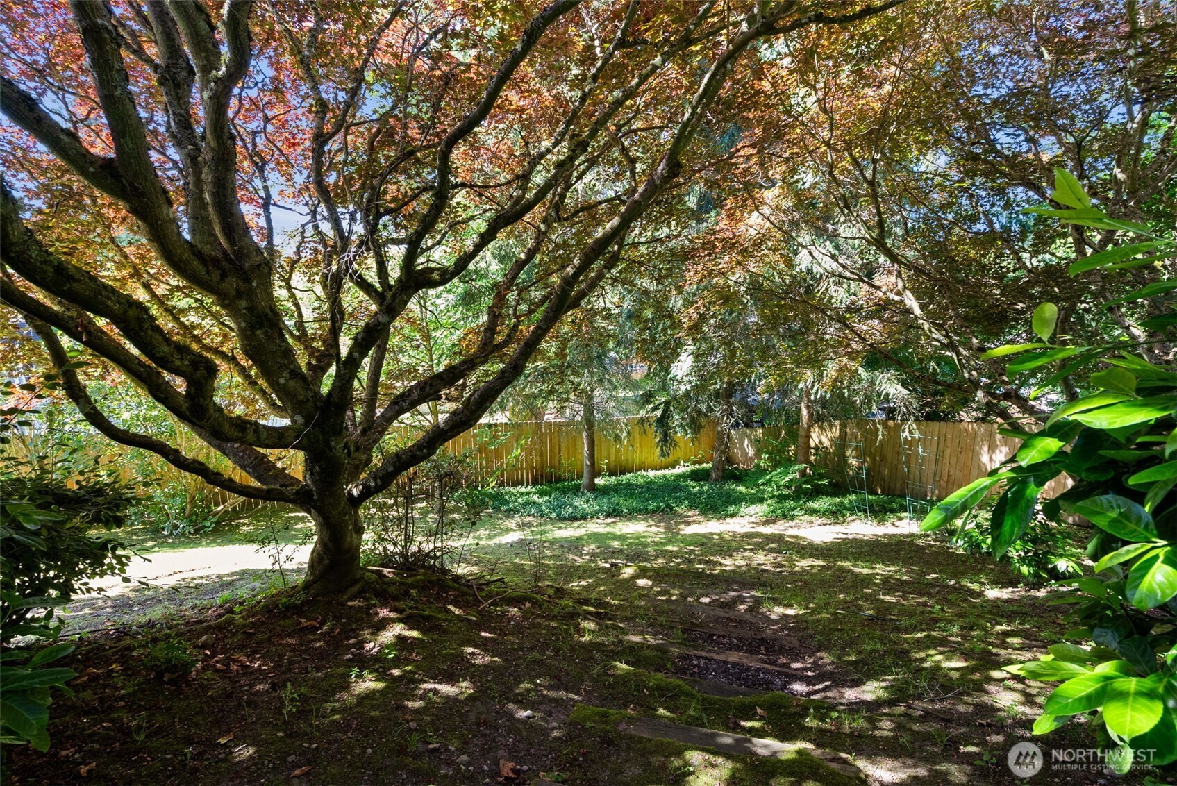 26227 Montera Loop Northeast Kingston, WA 98346 - Photo 21 of 22 a backyard of a house with lots of green space