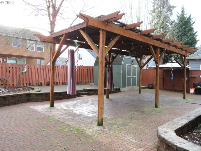 a view of a backyard with of the house