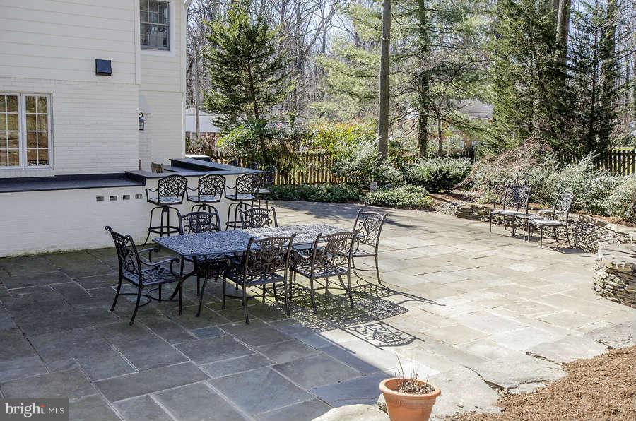 3175 Holmes Run Road Falls Church, VA 22042 - Photo 22 of 24 Slate Patio and Bar with Granite Counters