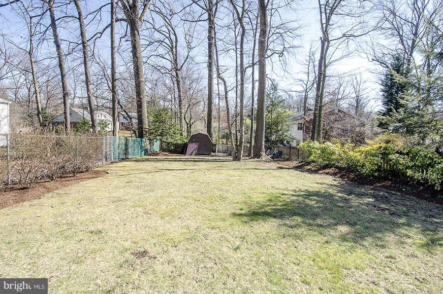 3175 Holmes Run Road Falls Church, VA 22042 - Photo 24 of 24 Fenced Rear Yard .75 of an Acre