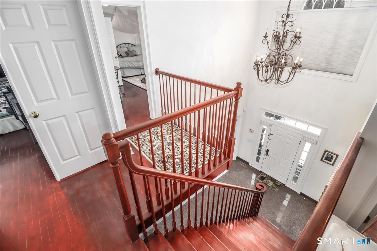 80 Maple Road Easton, CT 06612 - Photo 20 of 37 a view of entryway with wooden floor