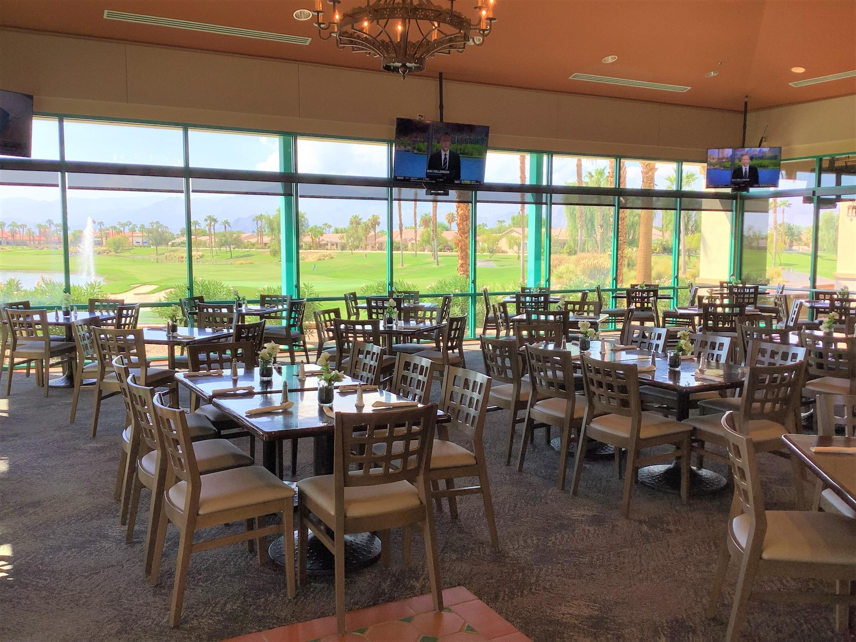 39929 Corte De Moda Indio, CA 92203 - Photo 33 of 46 a view of a dining room with furniture window and outside view