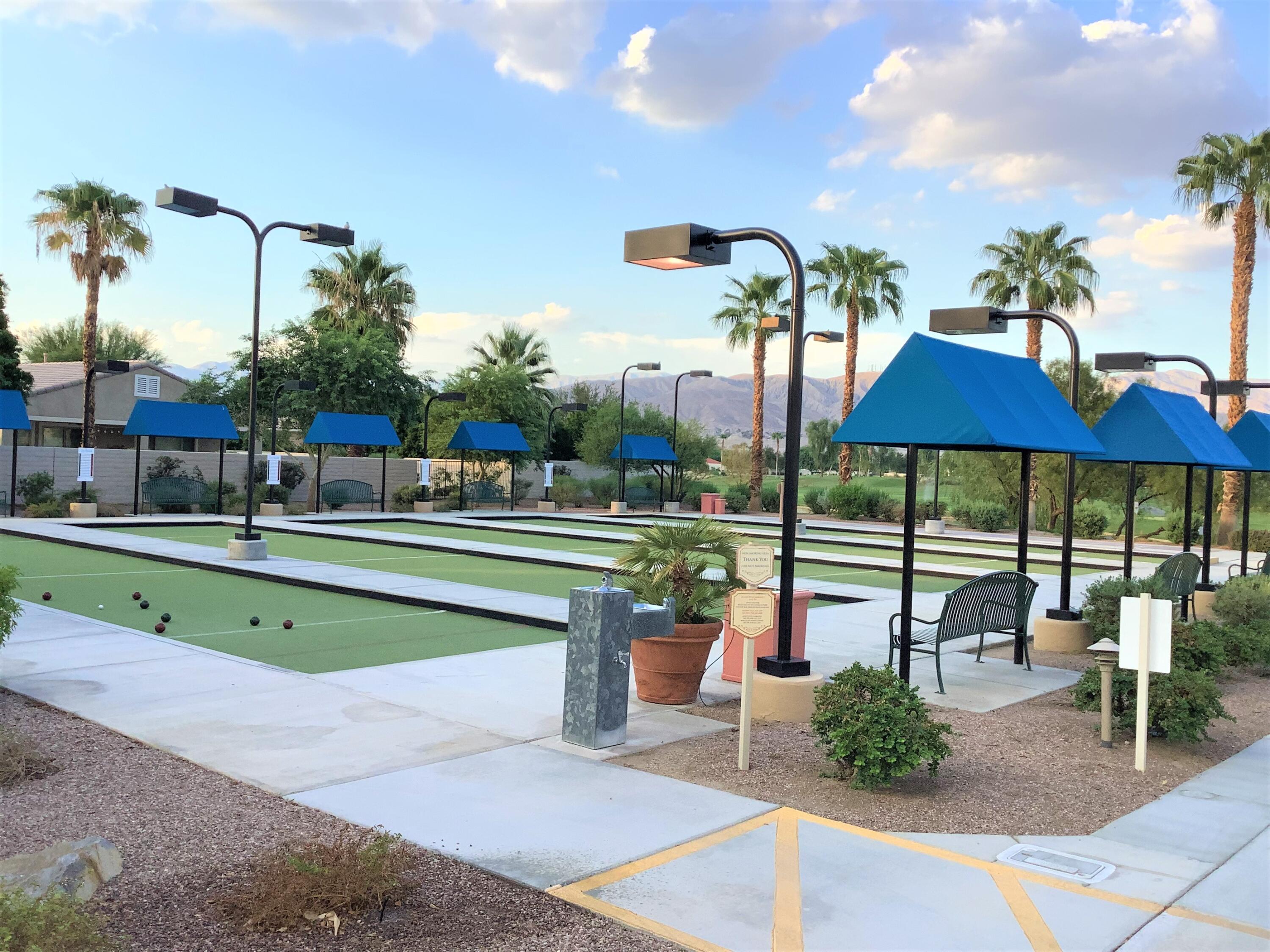 39929 Corte De Moda Indio, CA 92203 - Photo 36 of 46 a view of a swimming pool with sitting area and furniture