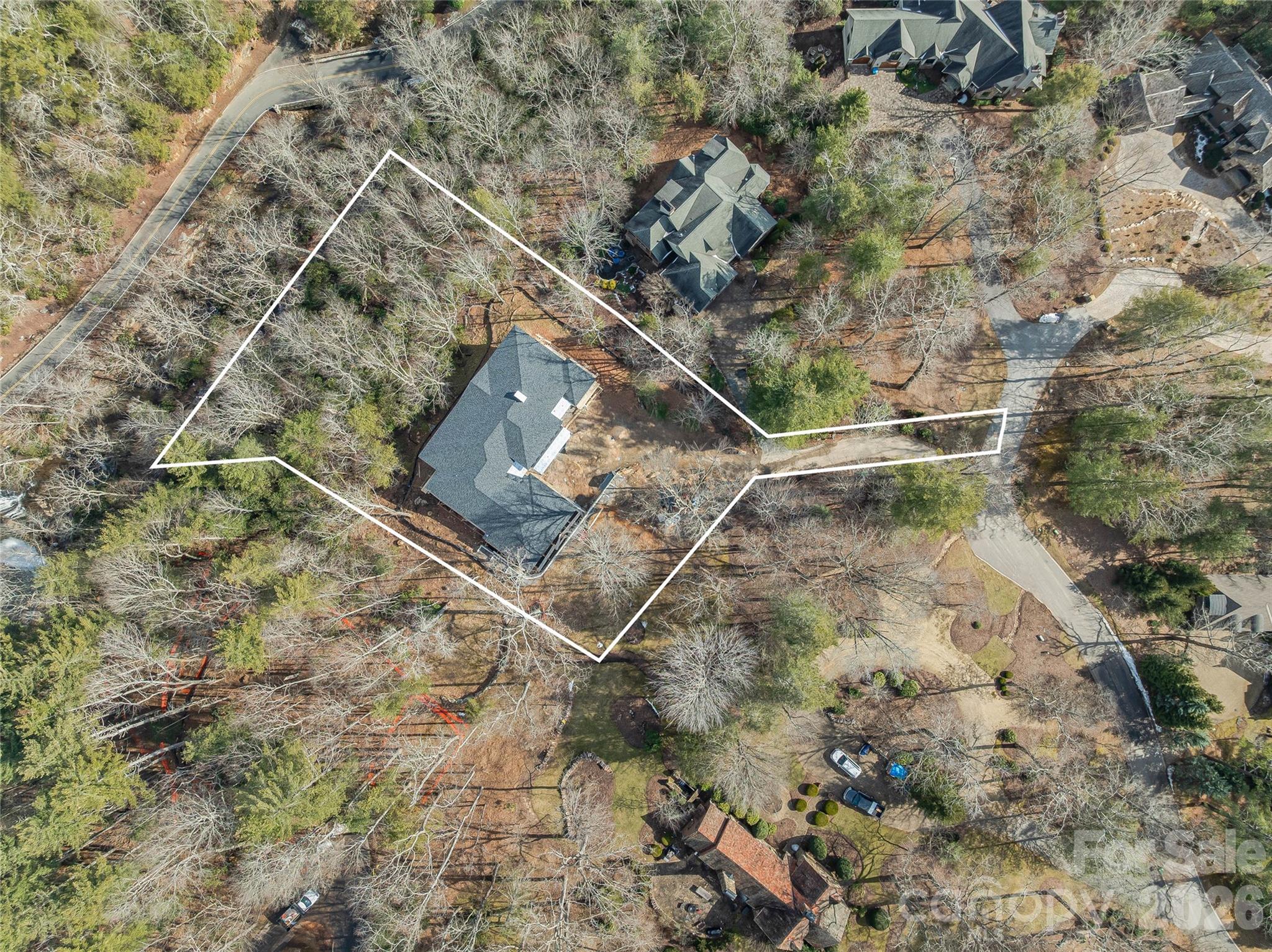 12 Falling Waters Trail Arden, NC 28704 - Photo 14 of 31 a aerial view of a house with a yard