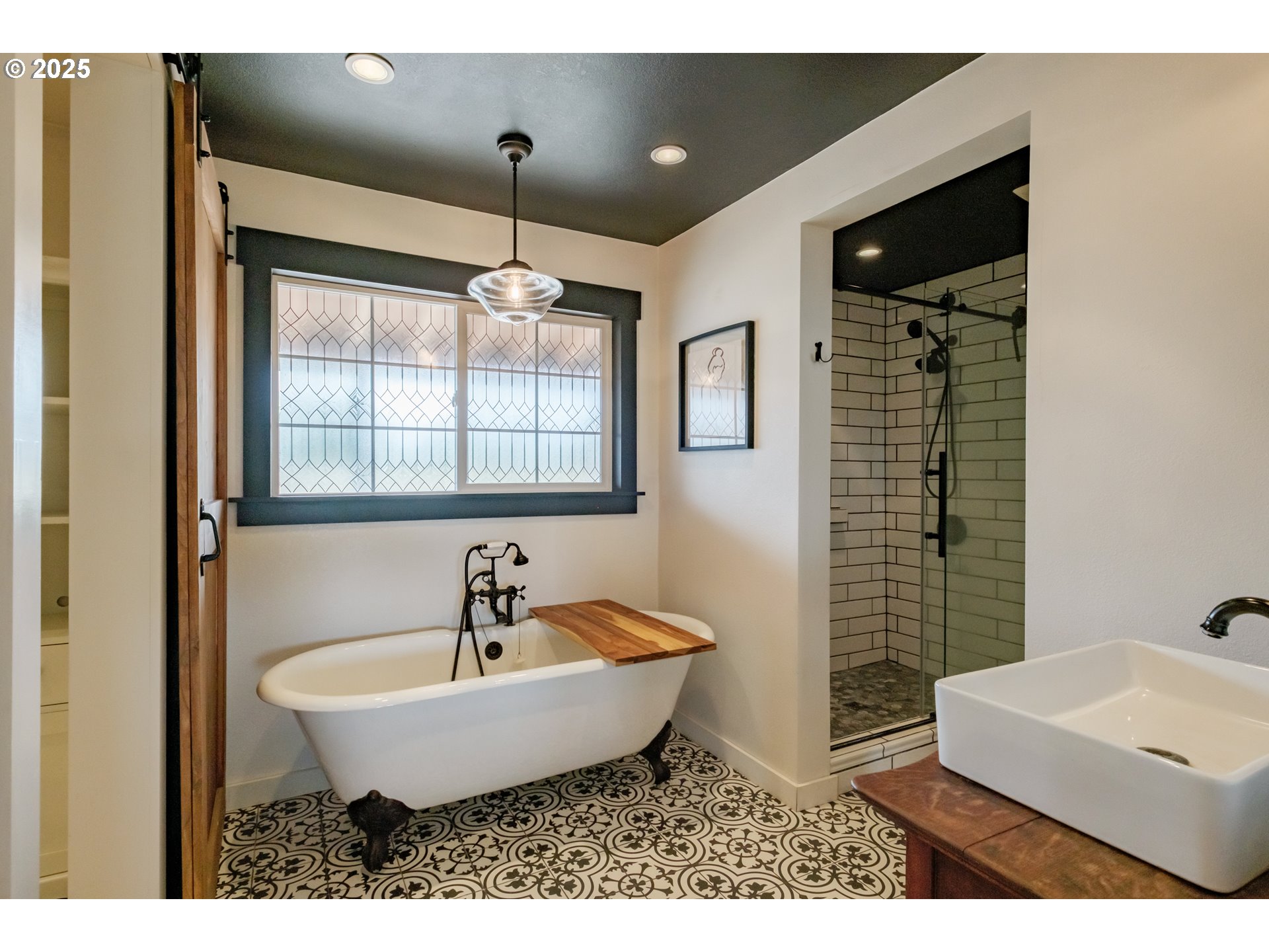 37929 Kelly Road Scio, OR 97374 - Photo 20 of 48 a bathroom with a sink and mirror