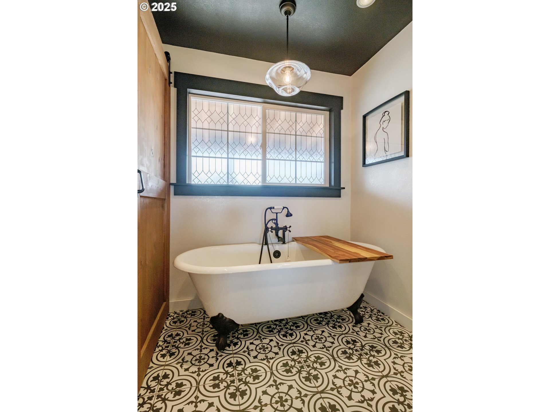 37929 Kelly Road Scio, OR 97374 - Photo 21 of 48 a bathroom with a sink a mirror and a window