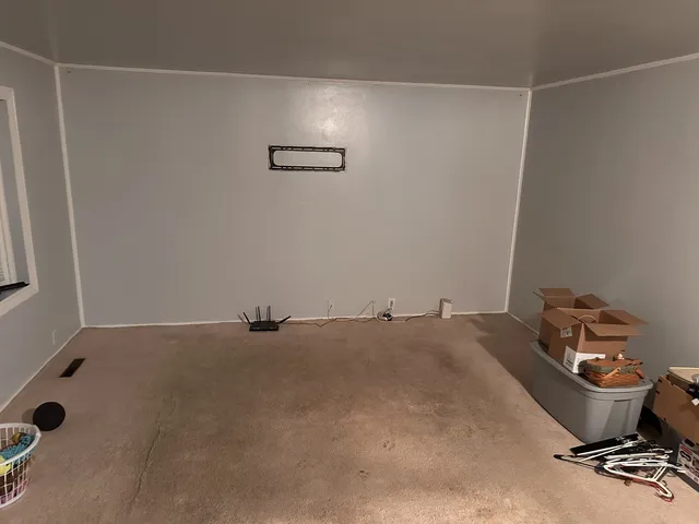 a view of a small space