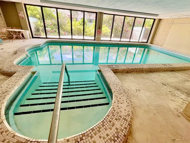 a view of a swimming pool