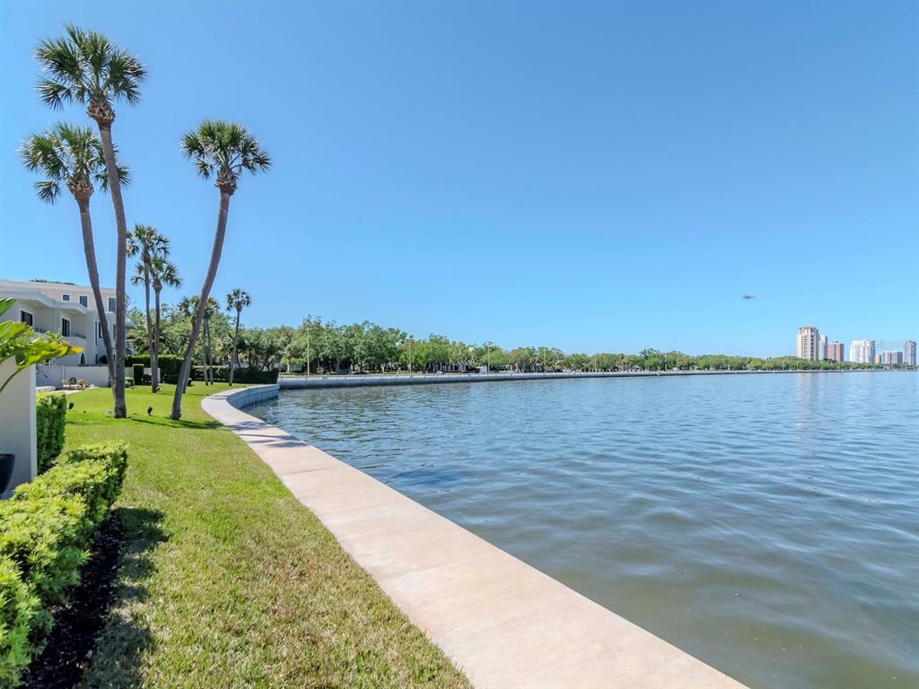 2807 West Hawthorne Road, Unit 11 Tampa, FL 33611 - Photo 49 of 76 a view of a lake with a lake in the background