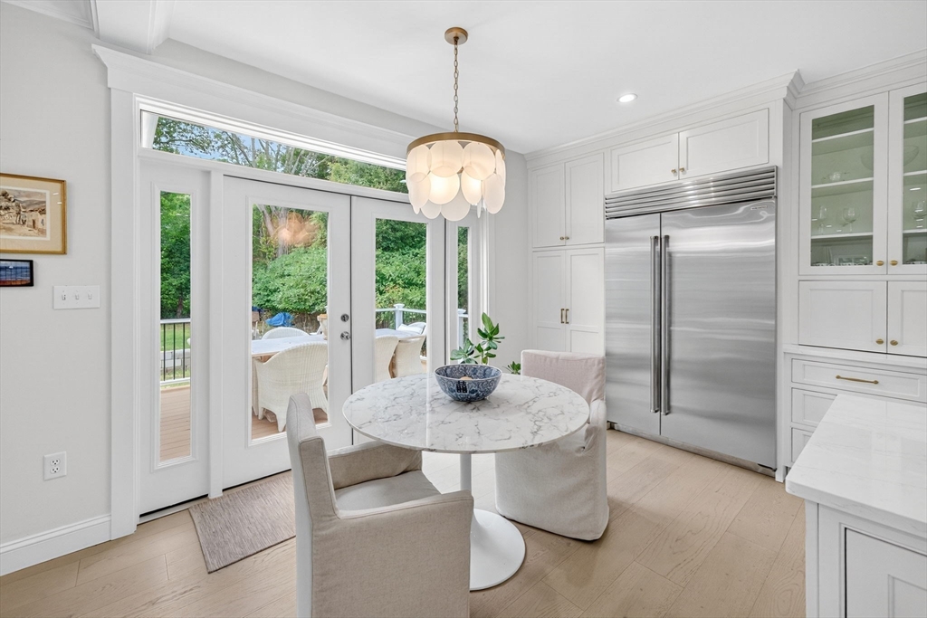 738 Smith Neck Road Dartmouth, MA 02748 - Photo 13 of 42 a view of a dining room with furniture window and outside view