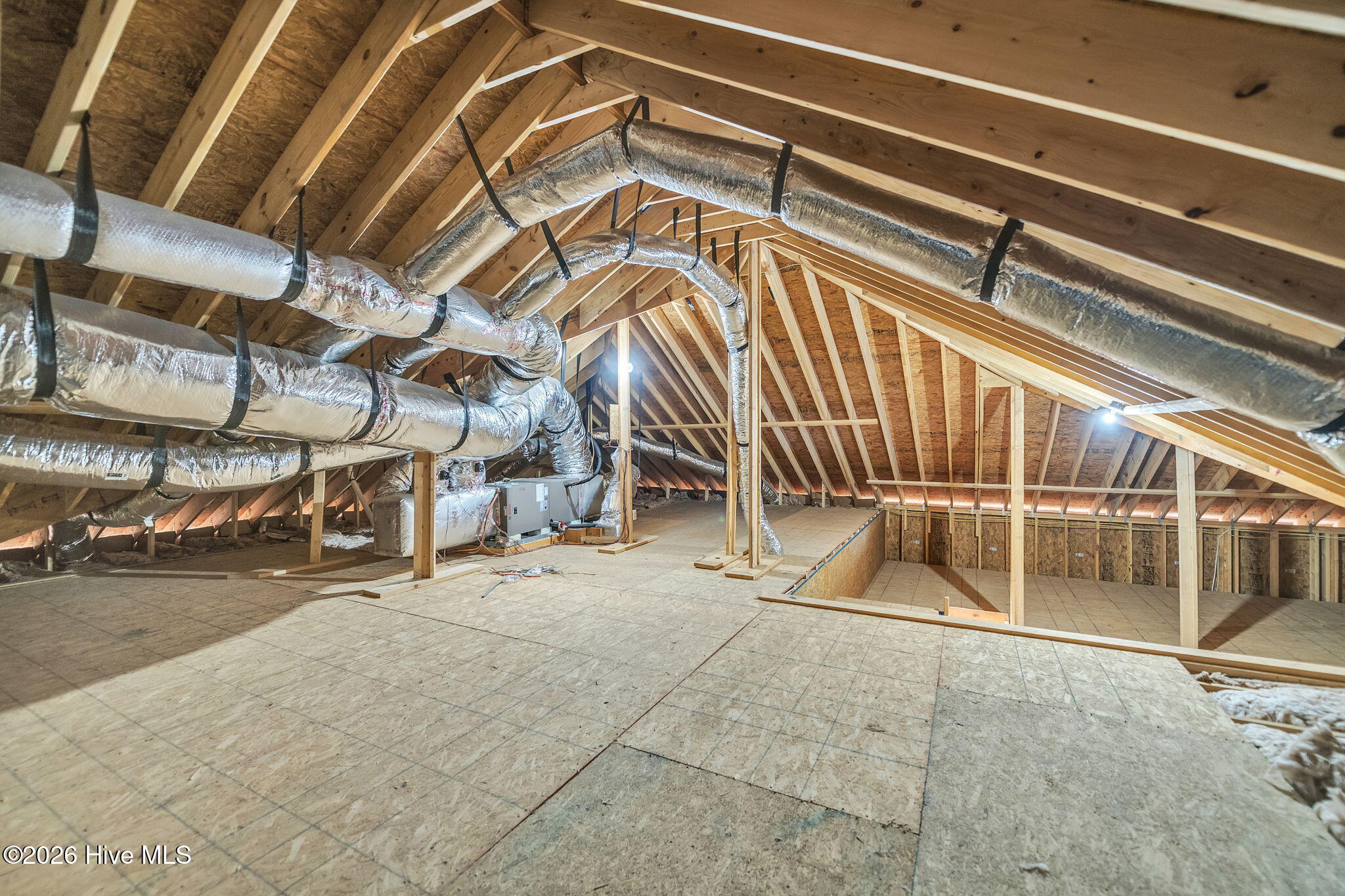 111 Lighthouse View Aydlett, NC 27916 - Photo 30 of 36 Attic space with pull down stairs