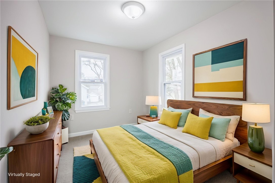 260 Point Pleasant Road Irondequoit, NY 14622 - Photo 32 of 49 virtually staged bedroom