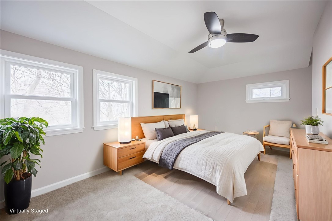 260 Point Pleasant Road Irondequoit, NY 14622 - Photo 38 of 49 virtually staged primary bedroom
