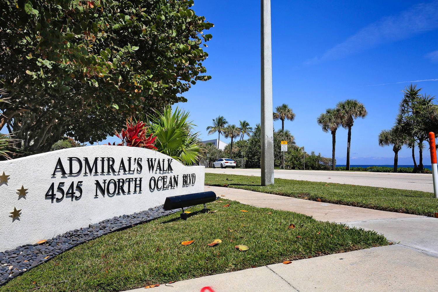 4545 North Ocean Boulevard, Unit 11C Boca Raton, FL 33431 - Photo 58 of 58 a view of a park & sign board