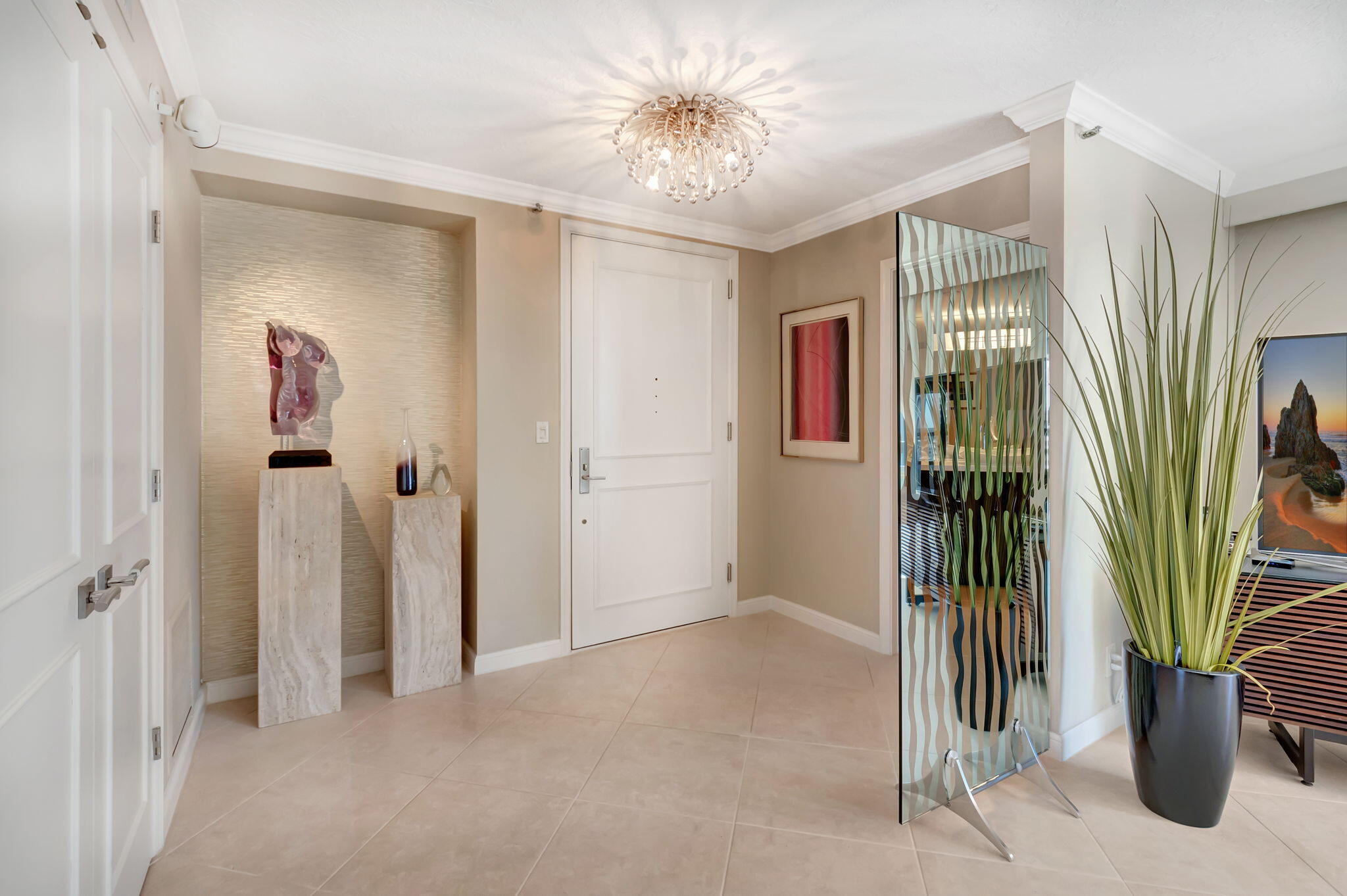 4545 North Ocean Boulevard, Unit 11C Boca Raton, FL 33431 - Photo 6 of 58 INVITING FORMAL ENTRY HALL