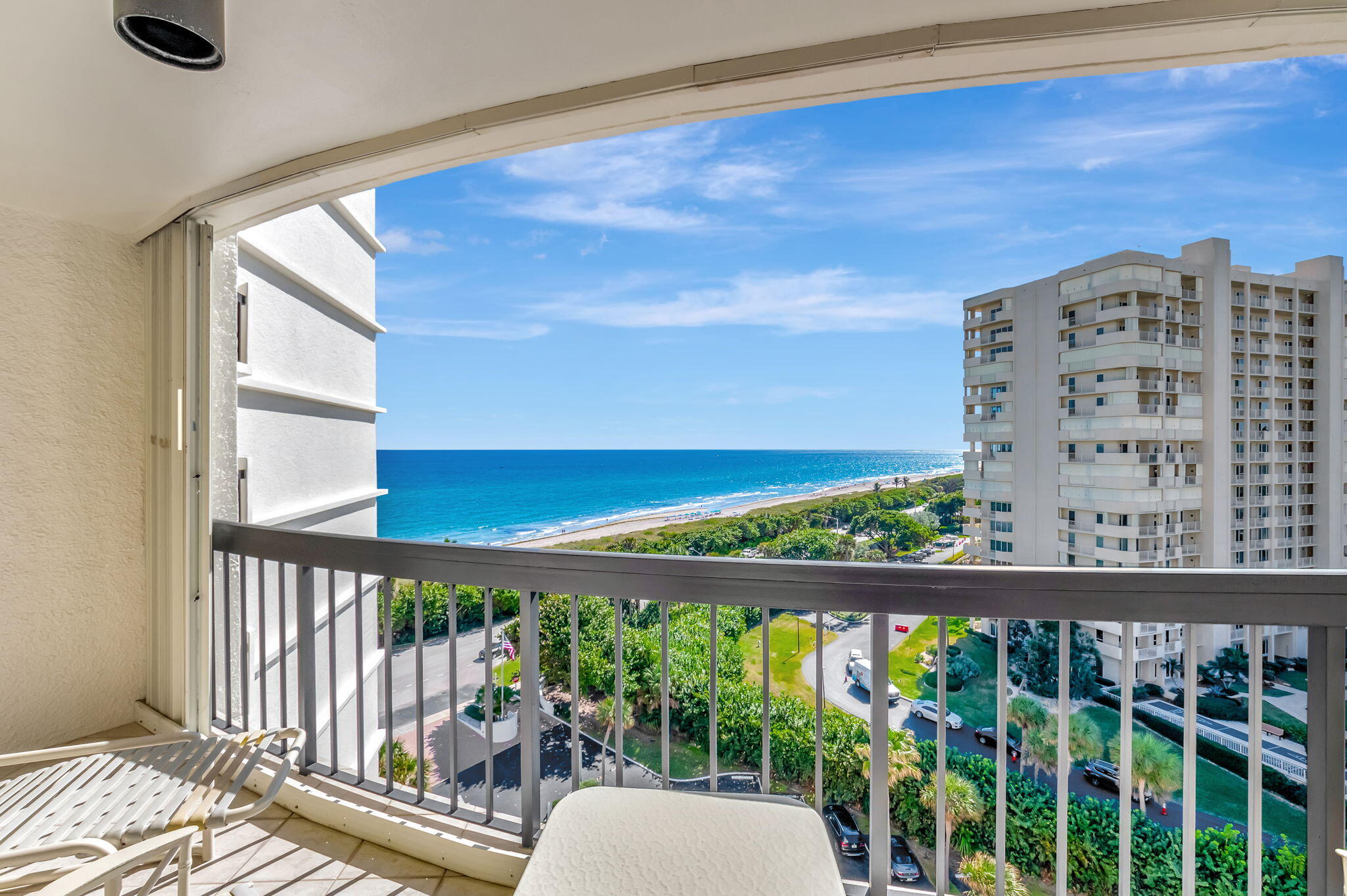 4545 North Ocean Boulevard, Unit 11C Boca Raton, FL 33431 - Photo 10 of 58 a view of balcony with furniture