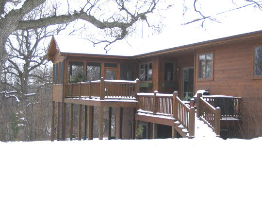 20820 Free Church Road Caledonia, IL 61011 - Photo 2 of 6 a outdoor view covered with tall trees