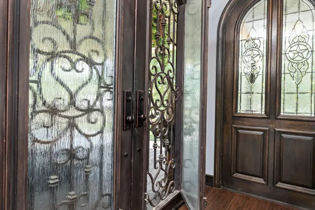 a view of a entryway