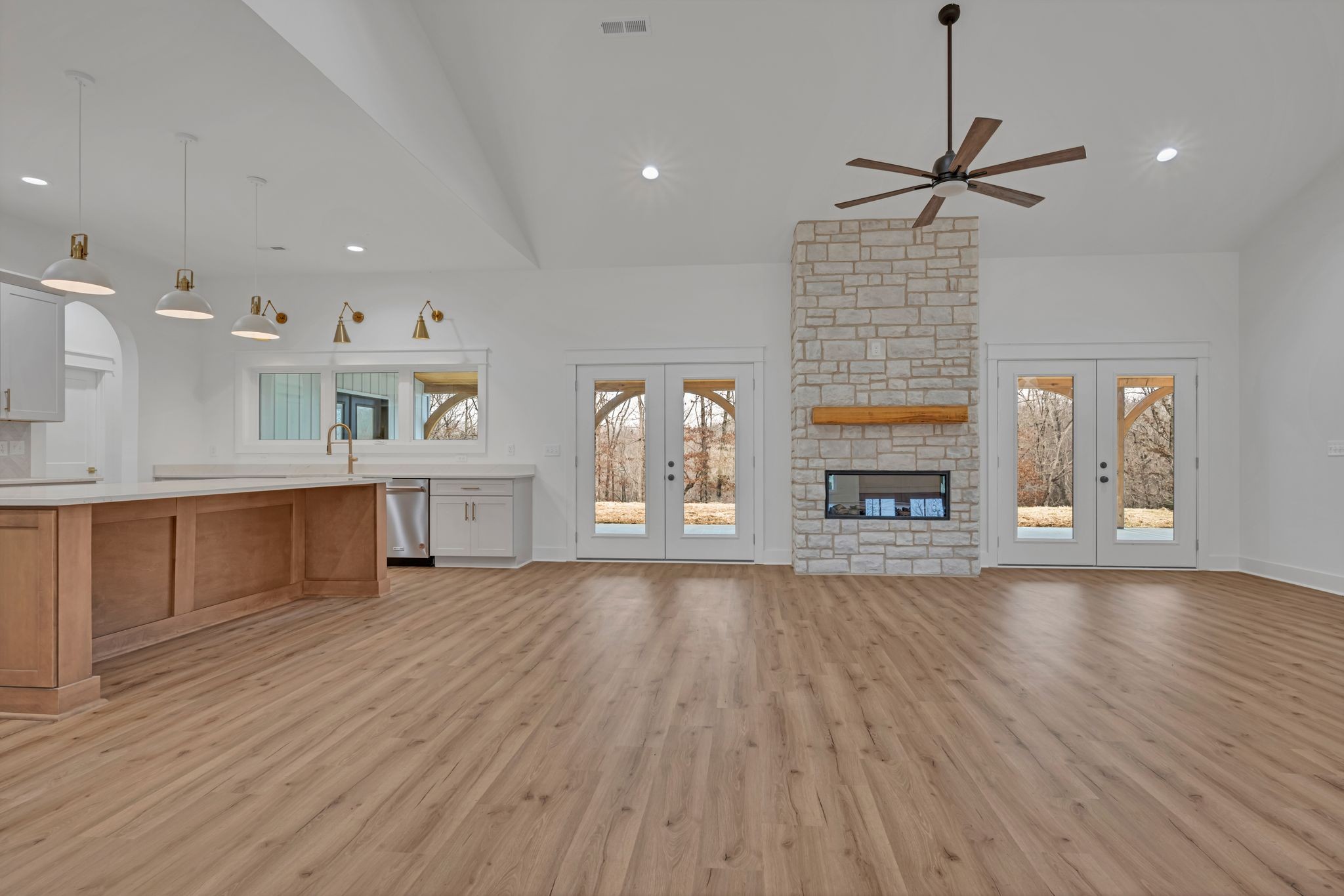 2024 Trace Creek Road Centerville, TN 37033 - Photo 12 of 51 a view of an empty room with a window and fireplace