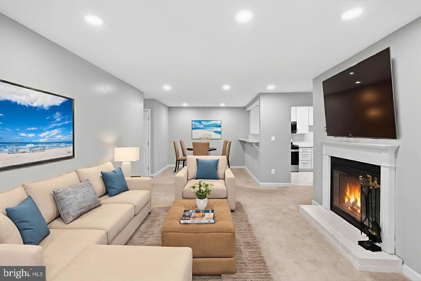 Cozy living space with modern charm.