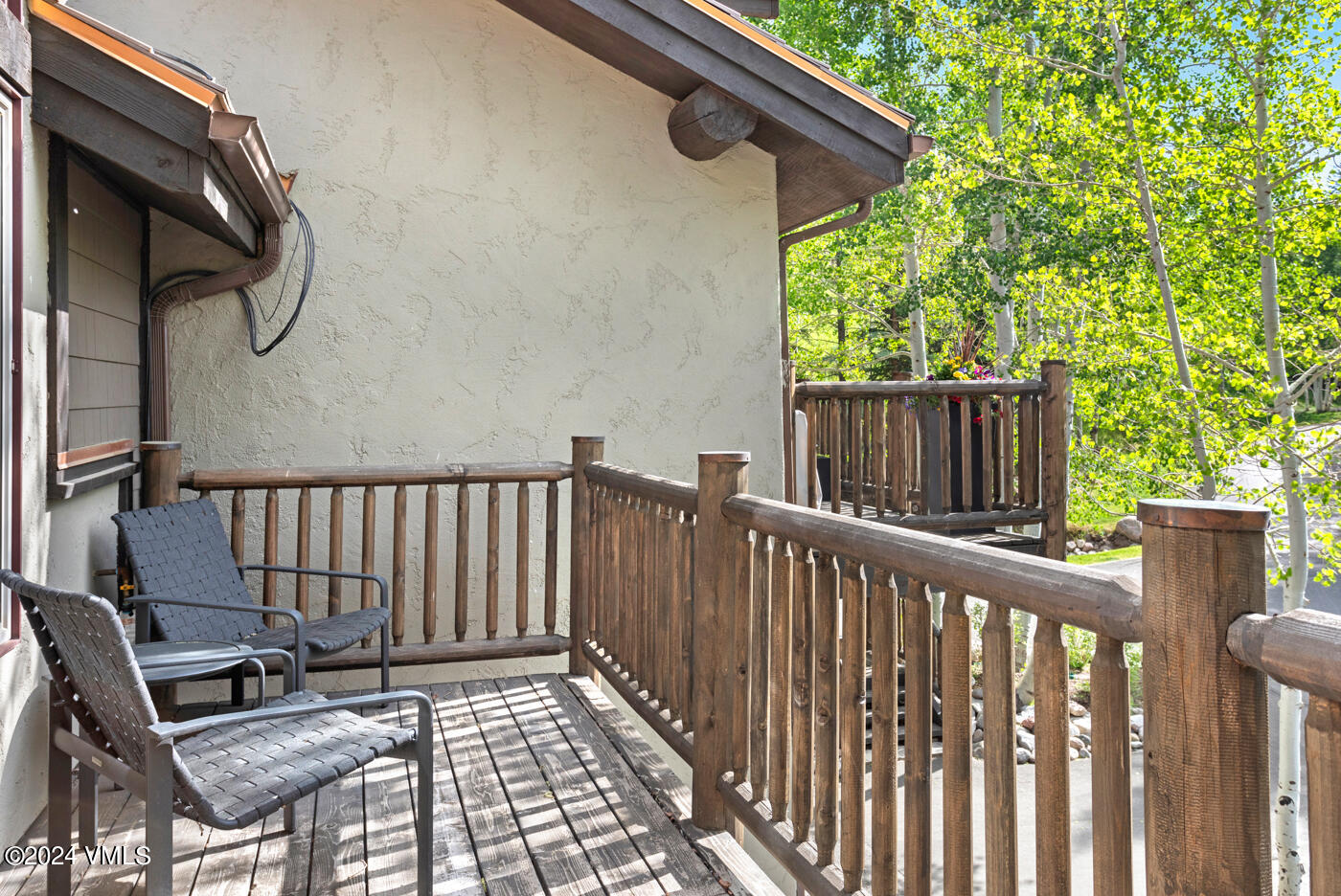 92 Knudson Ranch Road Edwards, CO 81632 - Photo 35 of 37 a view of balcony with wooden floor