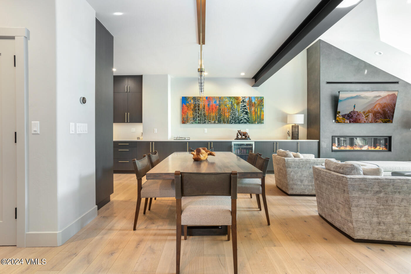 92 Knudson Ranch Road Edwards, CO 81632 - Photo 9 of 37 a living room with furniture and a flat screen tv