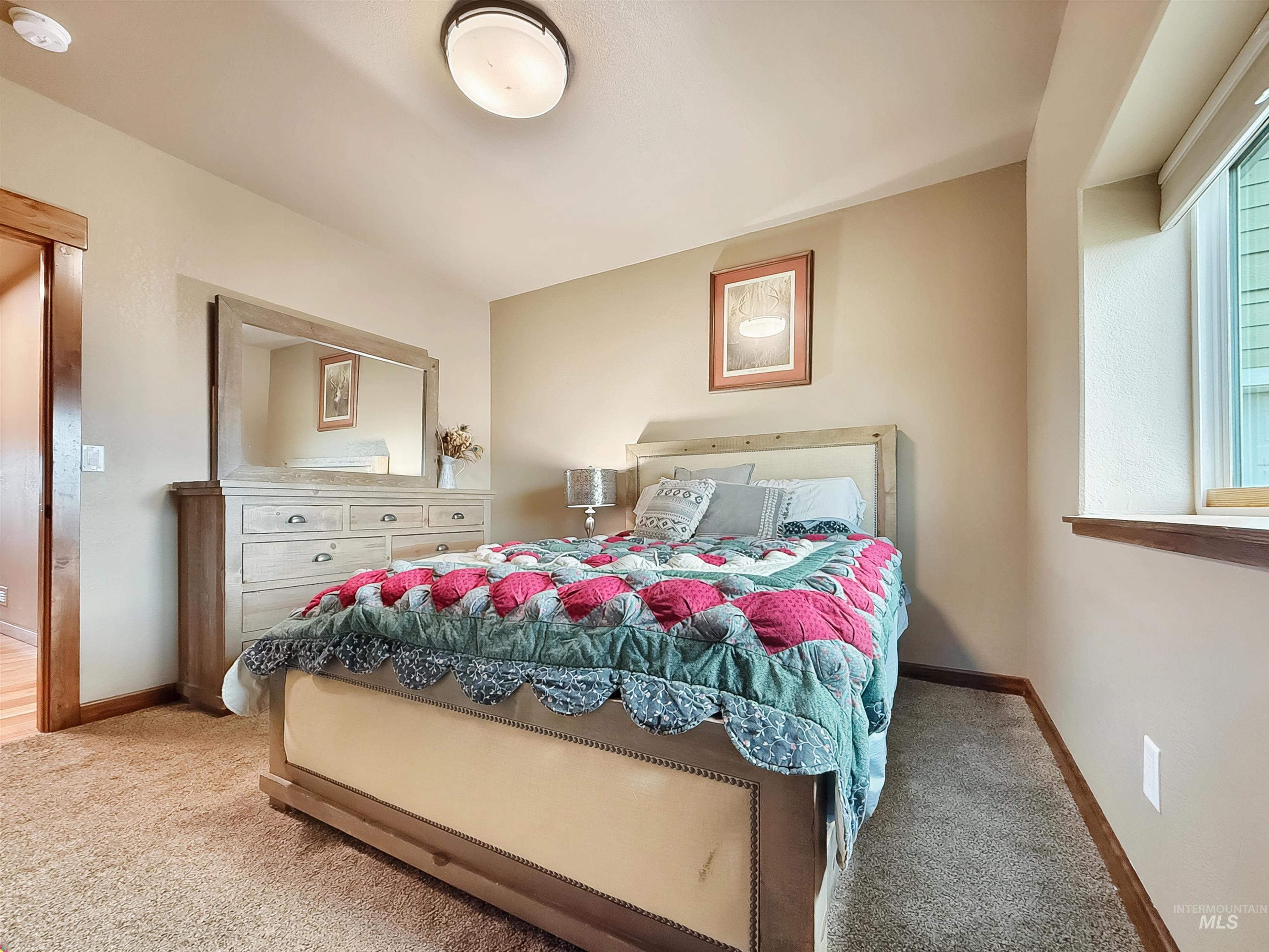 1030 Tempest Lane Viola, ID 83872 - Photo 18 of 37 Bedroom with light colored carpet