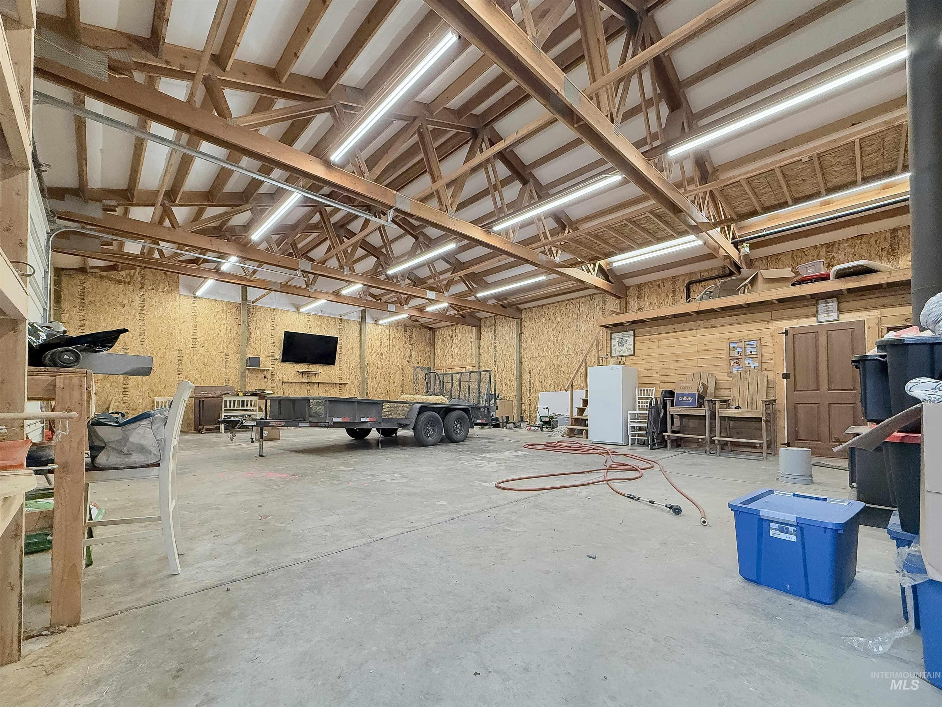 1030 Tempest Lane Viola, ID 83872 - Photo 36 of 37 Misc room with a garage and a workshop area
